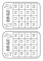 Vorschau - Arbeitsblätter - Bingo Zahlenraum 20 - Seite 3