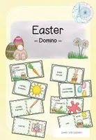 Vorschau - Spiele - Easter - Domino Spiel - Deckblatt