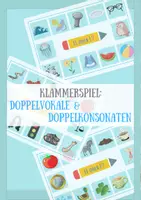 Vorschau - Spiele - Klammerspiel: Doppelvokale & Doppelkonsonanten - Deckblatt