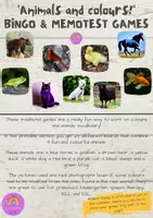 Aperçu - Jeux - Animal Color Bingo et Memotest en ANGLAIS - Animal Colour Bingo and Memotest - Page 2