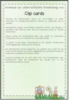 Vorschau - Stationenlernen - Easter - Klammerkarten / Clip cards - Seite 1