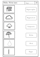 Vorschau - Arbeitsblätter - Daz: Wetter: Arbeitsblätter - Seite 3