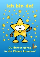 Vorschau - Anderer Materialtyp - Sternchenklasse - Schild "Ich bin da" - Seite 1