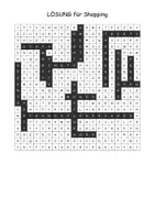Vorschau - Arbeitsblätter - crossword puzzle "shopping" Playway Klasse 4 - Seite 2