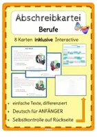 Vorschau - Arbeitsblätter - MATERIALPAKET DaF Zeitform Perfekt - Deckblatt