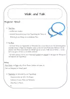 Vorschau - Lehrpläne/Lehrermaterial - Walk and Talk*Methode Kooperatives Lernen*Think-Pair-Share* - Deckblatt