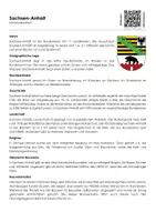 Vorschau - Arbeitsblätter - Sachsen-Anhalt Arbeitsblatt Infotext und Übungen - Deckblatt