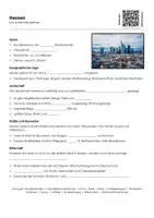 Vorschau - Arbeitsblätter - Hessen kurz zusammengefasst - Deckblatt
