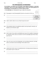 Vorschau - Arbeitsblätter - Übung Telefongespräch, Bewerbungsanschreiben - Seite 1