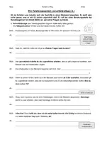 Vorschau - Arbeitsblätter - Übung Telefongespräch, Bewerbungsanschreiben - Deckblatt