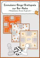 Vorschau - Spiele - Einmaleins Bingo-Brettspiele 8er-Reihe - Deckblatt