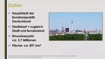 Vorschau - Präsentationen/Tafelbilder - Berlin (Präsentation und H5P) - Seite 1