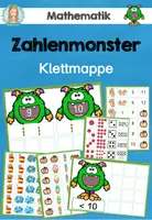 Vorschau - Mal- und Bastelvorlagen - Zahlenraum 10 | Bastelvorlage | Freiarbeit - Deckblatt
