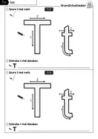Vorschau - Arbeitsblätter - Buchstabeneinführung Buchstabe T - 1. Klasse - Seite 1