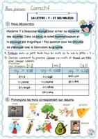 Aperçu - Préparation de séquence / Séquence complète - La lettre y et ses malices ay oy uy Madame Marianne - Page 2