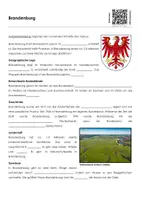 Vorschau - Arbeitsblätter - Brandenburg (Materialpaket) - Seite 1