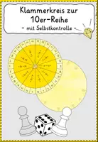 Vorschau - Spiele - Einmaleins Klammerkreis 10er-Reihe*Multiplikation - Deckblatt