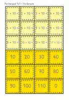 Vorschau - Spiele - Einmaleins Pärchenspiel 10er-Reihe Multiplikation/Division - Seite 1