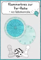 Vorschau - Spiele - Einmaleins Klammerkreis 7er-Reihe*Multiplikation - Deckblatt