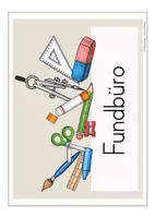 Vorschau - Mal- und Bastelvorlagen - Schild Fundsachen / Fundbüro / Fundkiste - Seite 2