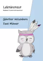 Vorschau - Arbeitsblätter - Lesetest zur Kurzgeschichte "Zwei Männer" (G. Weisenborn) - Deckblatt