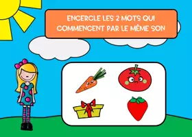 Aperçu - Jeux - GOOGLE SLIDES Syllabes d'attaque Son Initial - Page 1