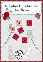 Vorschau - Spiele - Einmaleins Aufgaben klatschen 3er-Reihe - Deckblatt