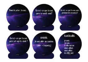 Vorschau - Arbeitsblätter - Wahrsager - futur composé (Lapbook) - Seite 1