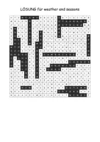 Vorschau - Arbeitsblätter - crossword puzzle zum Thema "weather" Playway 3 - Seite 2