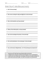 Vorschau - Arbeitsblätter - AB mit Fragen zum Thema "Braunschweig" + Lösungsblatt + Infografik - Deckblatt