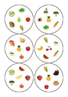 Vista previa - Juegos / Gamificación - Spot the pair - fruit & veggies - Portada
