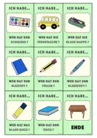 Vorschau - Spiele - In der Schule – Ich habe... Wer hat...? – Deutsch/DaZ/DaF - Seite 3