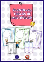 Vista previa - Hojas de trabajo - TABLAS MULTIPLICAR_plantillas - Portada