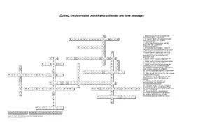 Vorschau - Quiz - Kreuzworträtsel: Sozialstaat Deutschland (mit Lösung) - Seite 1