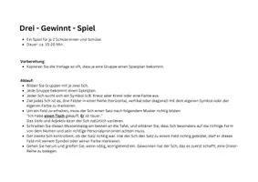 Vorschau - Spiele - Grammatik Spiel A1 - Pronomen Drei gewinnt - Seite 2