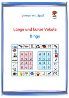 Vorschau - Spiele - Lange und kurze Vokale: Materialpaket - Seite 1