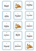 Vorschau - Spiele - Lange und kurze Vokale. Schatzsuche - Seite 1