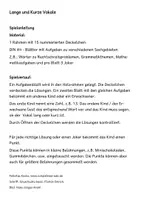 Vorschau - Spiele - Lange und kurze Vokale. Schatzsuche - Seite 3