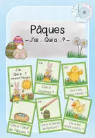 Vorschau - Spiele - Pâques - J'ai ... Qui a ... ? - Deckblatt