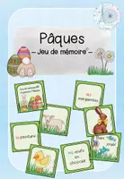 Vorschau - Spiele - Pâques - Jeu de mémoire® - Deckblatt
