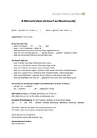 Vorschau - Merkblätter - DTB B1 - Redemittel: Schreiben - Seite 1