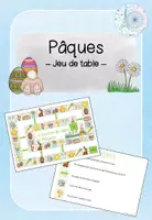 Vorschau - Spiele - Pâques - Spielfeld Le lapin de Pâques en route - Deckblatt