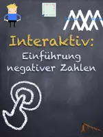 Vorschau - Unterrichtsreihen - Arbeiten mit rationalen Zahlen/ Einführung negativer Zahlen - Deckblatt