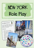 Vorschau - Spiele - New York - Role Play / Rollenspiel /Speaking - Deckblatt