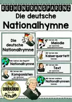 Vorschau - Poster - Reihentransparenz zur deutschen Nationalhymne - ideal zur Fußball-WM 2026 - Deckblatt
