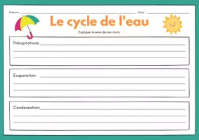 Aperçu - Feuilles d'exercices - Ensemble d’ activités sur L’ EAU - Page 2