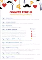 Aperçu - Fiches - Votre carnet à personnaliser pour papa - Page 2