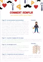 Aperçu - Fiches - Votre carnet à personnaliser pour papa - Page 3