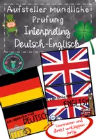 Vorschau - Anderer Materialtyp - Interpreting: Aufsteller für mündliche Übungsphasen und Prüfung - Deckblatt