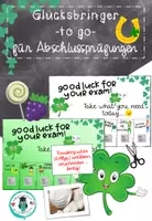 Vorschau - Anderer Materialtyp - Luck to go - Abreißkärtchen/ Glücksbringer für die Abschlussprüfung - Deckblatt